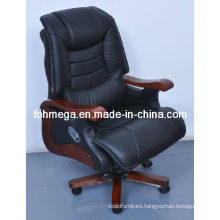 Manufacturing Leather Swivel Director Office Chair Foh-1237